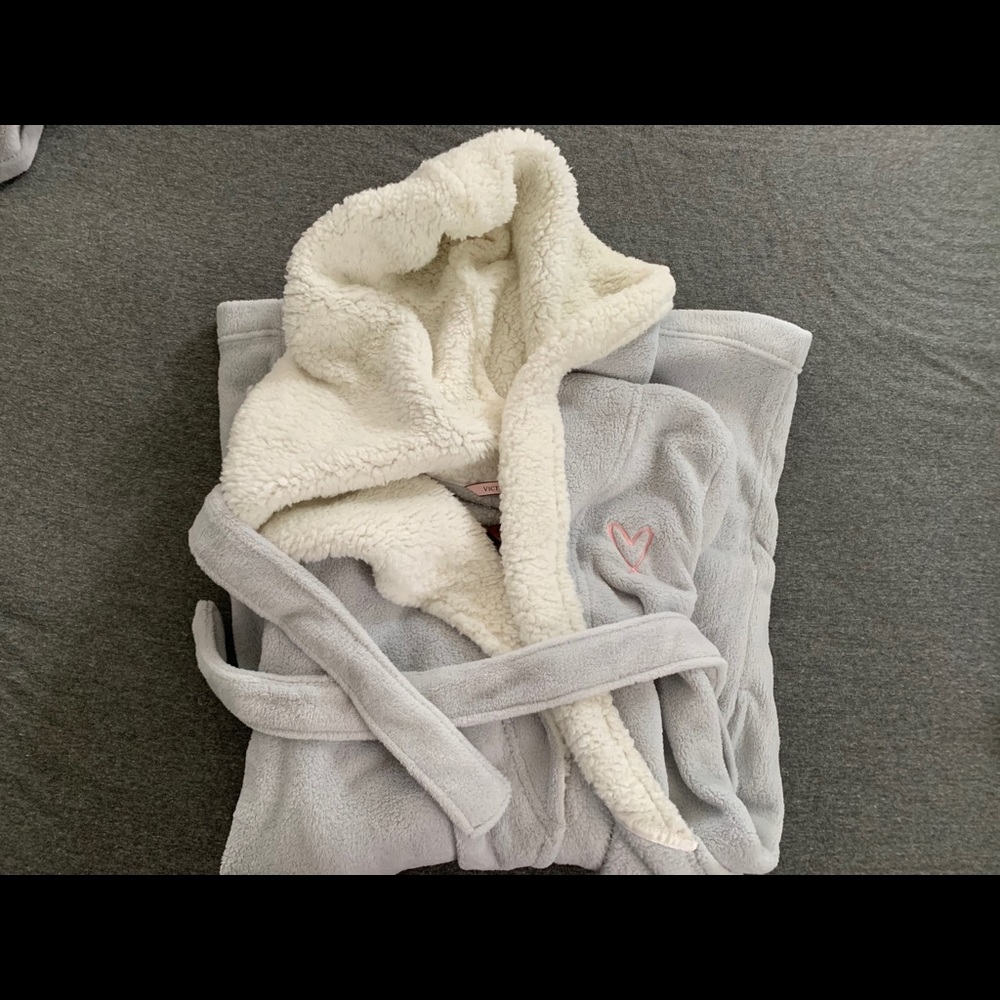 Victoria’s Secret Hooded Fleece Robe